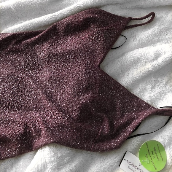 Purple Mermaid Sparkle Dress - Picture 7 of 9